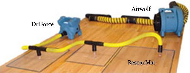 Althouse Restore Wood Floor Drying Systems